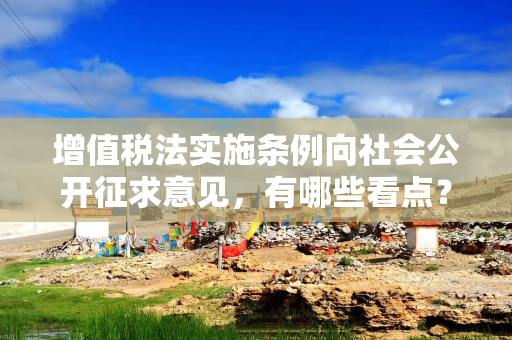 增值税法实施条例向社会公开征求意见，有哪些看点？