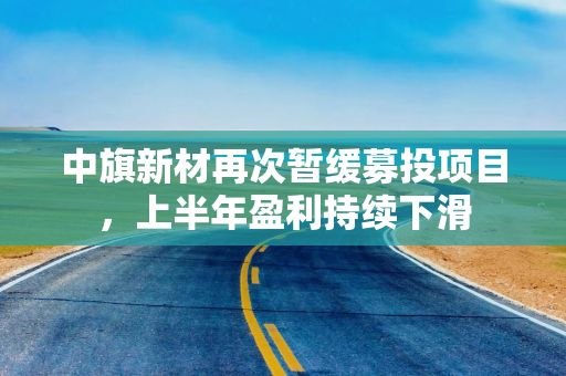 中旗新材再次暂缓募投项目，上半年盈利持续下滑