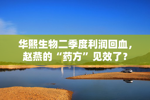 华熙生物二季度利润回血，赵燕的“药方”见效了？