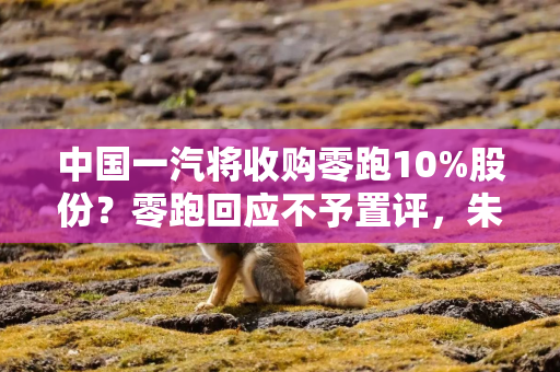 中国一汽将收购零跑10%股份？零跑回应不予置评，朱江明曾称在“探讨资本合作”