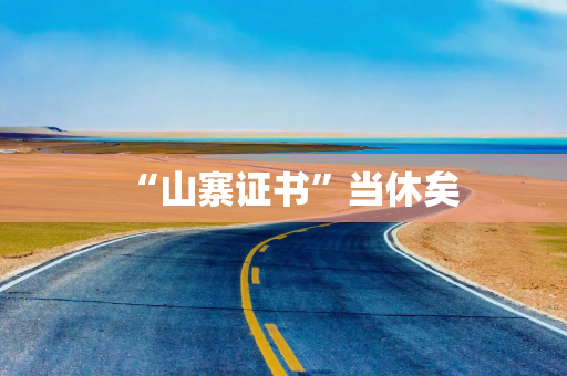 “山寨证书”当休矣