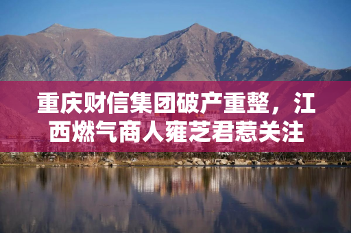 重庆财信集团破产重整，江西燃气商人雍芝君惹关注