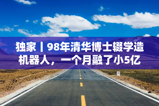 独家丨98年清华博士辍学造机器人，一个月融了小5亿