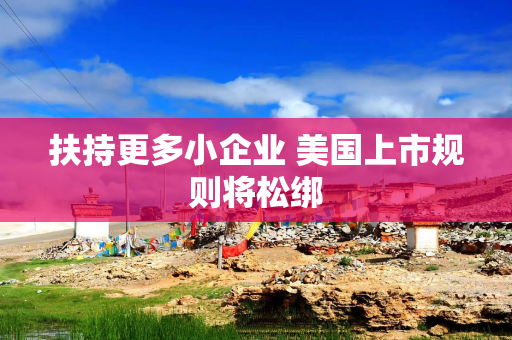 扶持更多小企业 美国上市规则将松绑 扶持更多小企业 美国上市规则将松绑