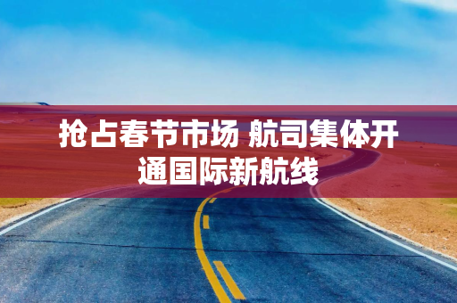 抢占春节市场 航司集体开通国际新航线 抢占春节市场 航司集体开通国际新航线
