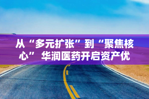 从“多元扩张”到“聚焦核心” 华润医药开启资产优化之路