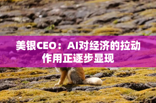 美银CEO：AI对经济的拉动作用正逐步显现
