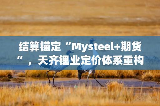 结算锚定“Mysteel+期货”，天齐锂业定价体系重构