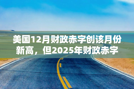 美国12月财政赤字创该月份新高，但2025年财政赤字创三年新低