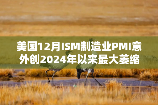 美国12月ISM制造业PMI意外创2024年以来最大萎缩，库存拖累