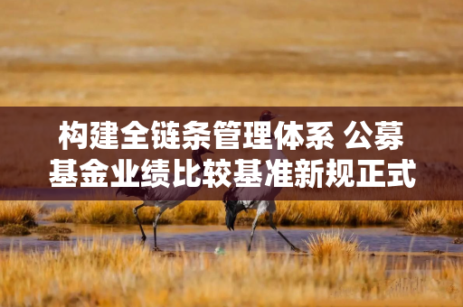 构建全链条管理体系 公募基金业绩比较基准新规正式发布