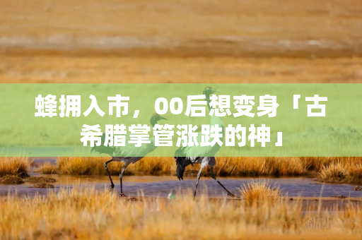 蜂拥入市，00后想变身「古希腊掌管涨跌的神」