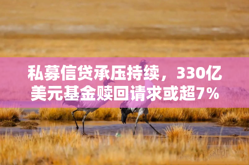 私募信贷承压持续，330亿美元基金赎回请求或超7%