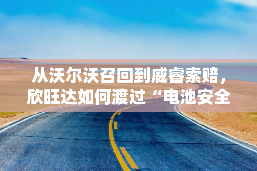 从沃尔沃召回到威睿索赔，欣旺达如何渡过“电池安全”危机？