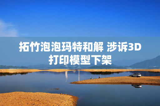 拓竹泡泡玛特和解 涉诉3D打印模型下架