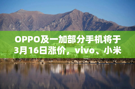 OPPO及一加部分手机将于3月16日涨价，vivo、小米等也传出涨价消息