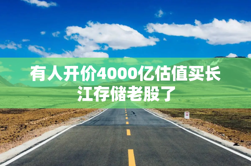 有人开价4000亿估值买长江存储老股了