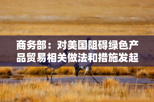 商务部：对美国阻碍绿色产品贸易相关做法和措施发起贸易壁垒调查