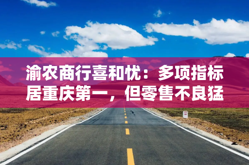 渝农商行喜和忧：多项指标居重庆第一，但零售不良猛增、贷款占比不足半数