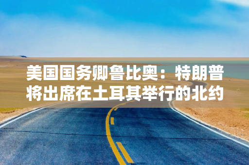 美国国务卿鲁比奥：特朗普将出席在土耳其举行的北约领导人峰会
