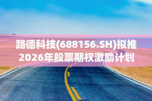 路德科技(688156.SH)拟推2026年股票期权激励计划