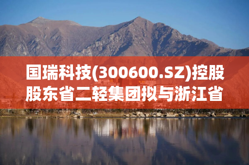 国瑞科技(300600.SZ)控股股东省二轻集团拟与浙江省机电集团进行战略性重组