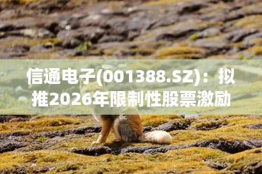信通电子(001388.SZ)：拟推2026年限制性股票激励计划
