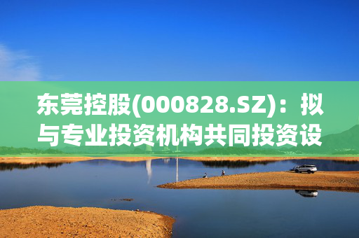 东莞控股(000828.SZ)：拟与专业投资机构共同投资设立产业基金