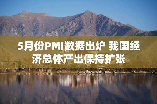5月份PMI数据出炉 我国经济总体产出保持扩张