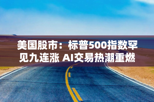 美国股市：标普500指数罕见九连涨 AI交易热潮重燃