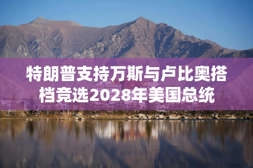 特朗普支持万斯与卢比奥搭档竞选2028年美国总统