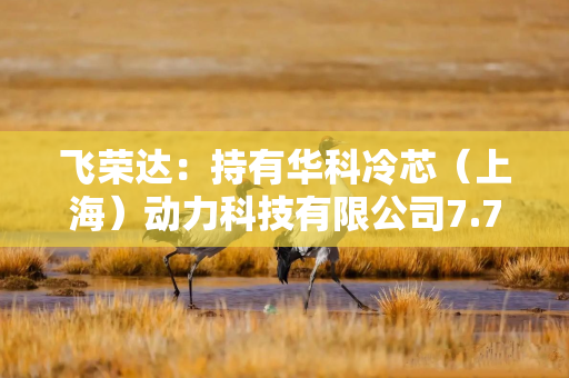 飞荣达：持有华科冷芯（上海）动力科技有限公司7.7783%股权