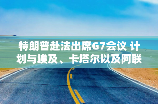 特朗普赴法出席G7会议 计划与埃及、卡塔尔以及阿联酋会晤