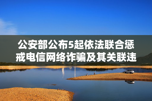 公安部公布5起依法联合惩戒电信网络诈骗及其关联违法犯罪典型案例