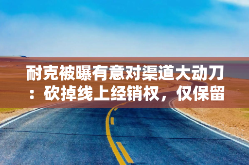 耐克被曝有意对渠道大动刀:砍掉线上经销权,仅保留官旗 耐克被曝有意对渠道大动刀:砍掉线上经销权,仅保留官旗