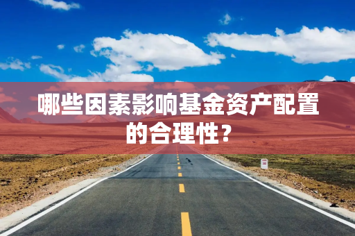 哪些因素影响基金资产配置的合理性？