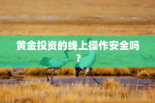 黄金投资的线上操作安全吗？