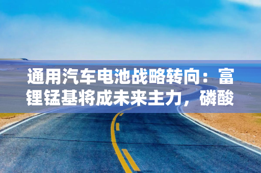 通用汽车电池战略转向：富锂锰基将成未来主力，磷酸铁锂退守储能