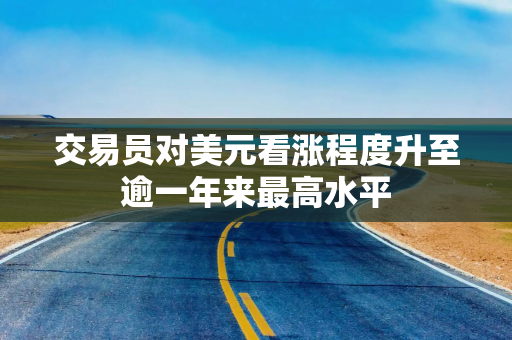 交易员对美元看涨程度升至逾一年来最高水平