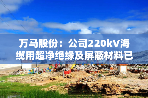 万马股份：公司220kV海缆用超净绝缘及屏蔽材料已实现工程化应用