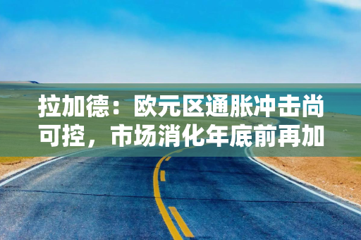 拉加德：欧元区通胀冲击尚可控，市场消化年底前再加息预期