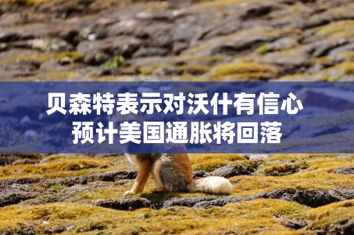 贝森特表示对沃什有信心 预计美国通胀将回落