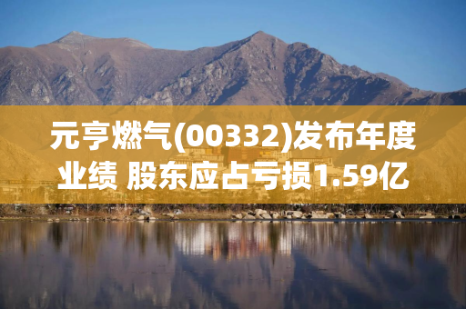 元亨燃气(00332)发布年度业绩 股东应占亏损1.59亿元 同比收窄91.72%