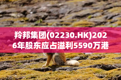 羚邦集团(02230.HK)2026年股东应占溢利5590万港元，同比增加6.9%
