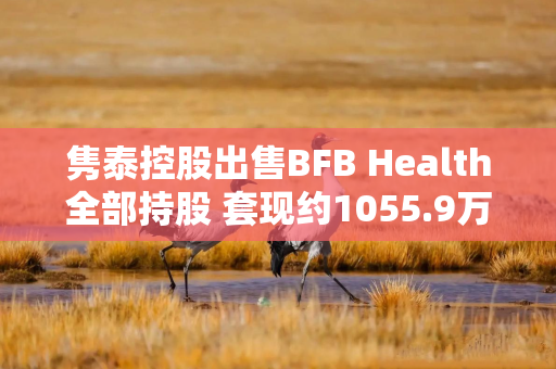 隽泰控股出售BFB Health全部持股 套现约1055.9万港元
