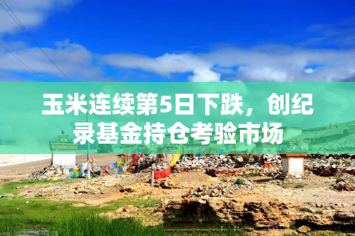 玉米连续第5日下跌，创纪录基金持仓考验市场