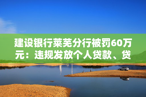 建设银行莱芜分行被罚60万元：违规发放个人贷款、贷后管理不到位