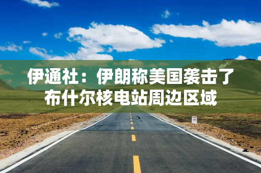 伊通社：伊朗称美国袭击了布什尔核电站周边区域