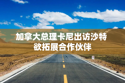 加拿大总理卡尼出访沙特 欲拓展合作伙伴
