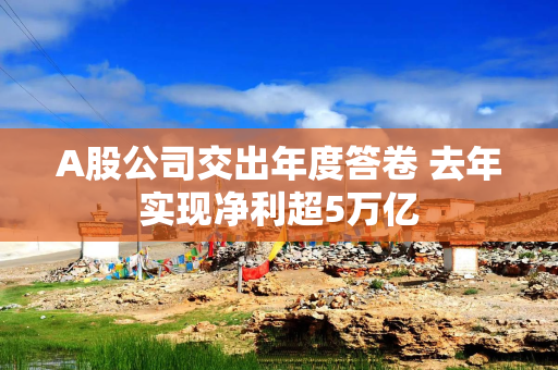 A股公司交出年度答卷 去年实现净利超5万亿